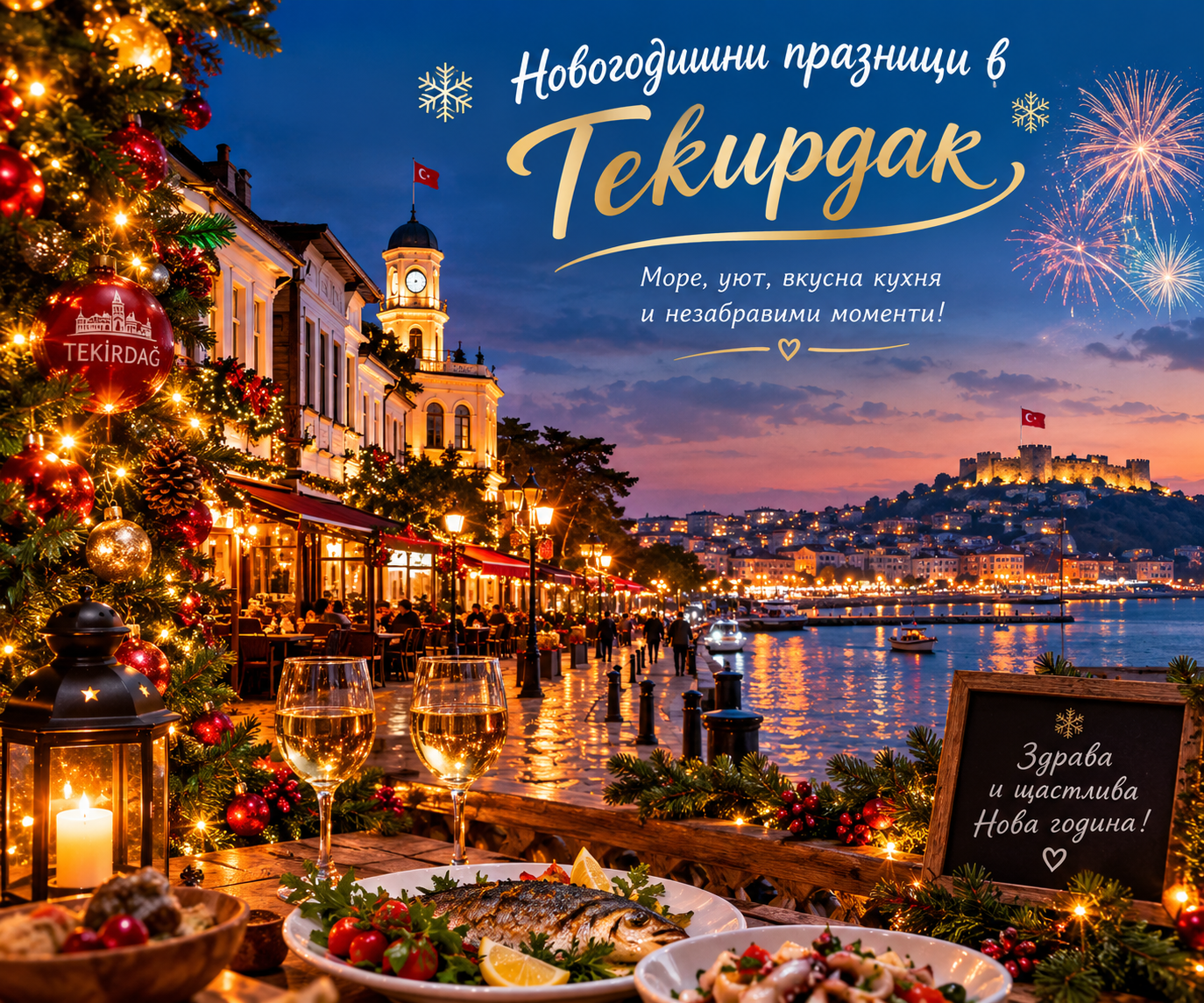 НОВА ГОДИНА В ТЕКИРДАГ, ХОТЕЛ DES’OTEL